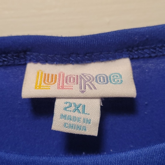 Lularoe Randy Jersey Size 2xl - Picture 3 of 4